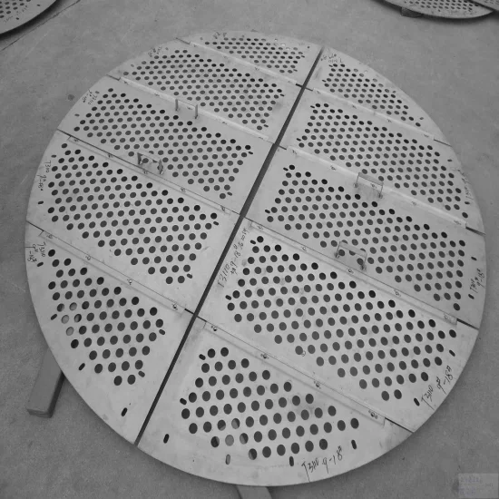 Professional Manufacture Metal Sieve Tray for Absorption Tower Internals
